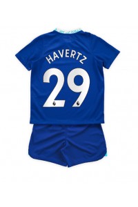 Chelsea Kai Havertz #29 Babyklær Hjemme Fotballdrakt til barn 2022-23 Korte ermer (+ Korte bukser)